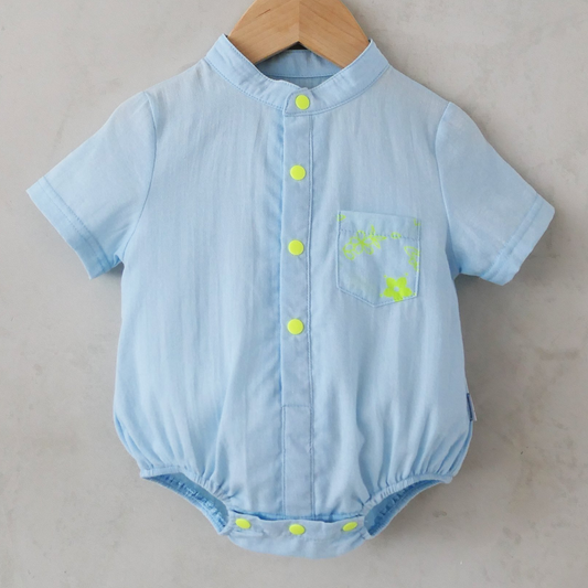 Emery Neon Print Onesie