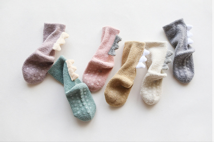 Dino Fleece Socks
