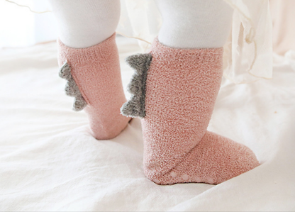 Dino Fleece Socks